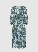Floral Chiffon Dress