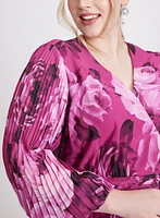 Floral Chiffon Dress