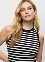 Sleeveless Striped Top