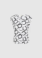 Ring Print Top