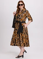 Paisley Shirt Dress