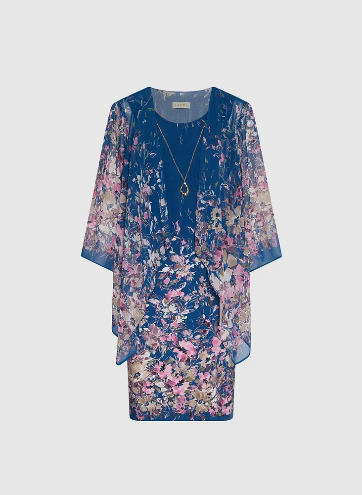 Floral Illusion Dress