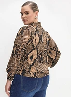 Melanie Lyne - Snake Print Blouse