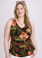 Palm Print Top