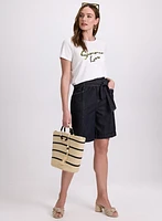 Sequined Script T-Shirt