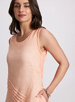 Robe midi en lin
