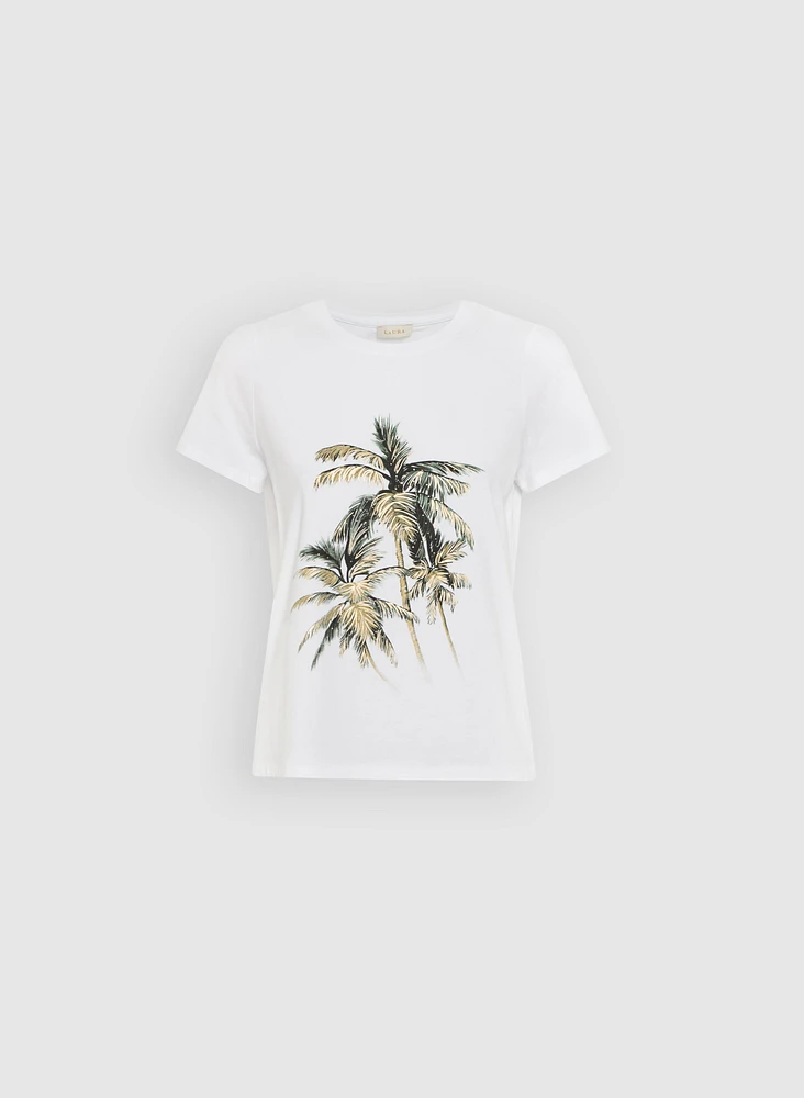Palm Print T-Shirt