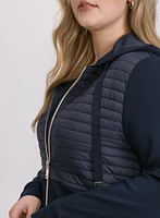 Veste à détail matelassé