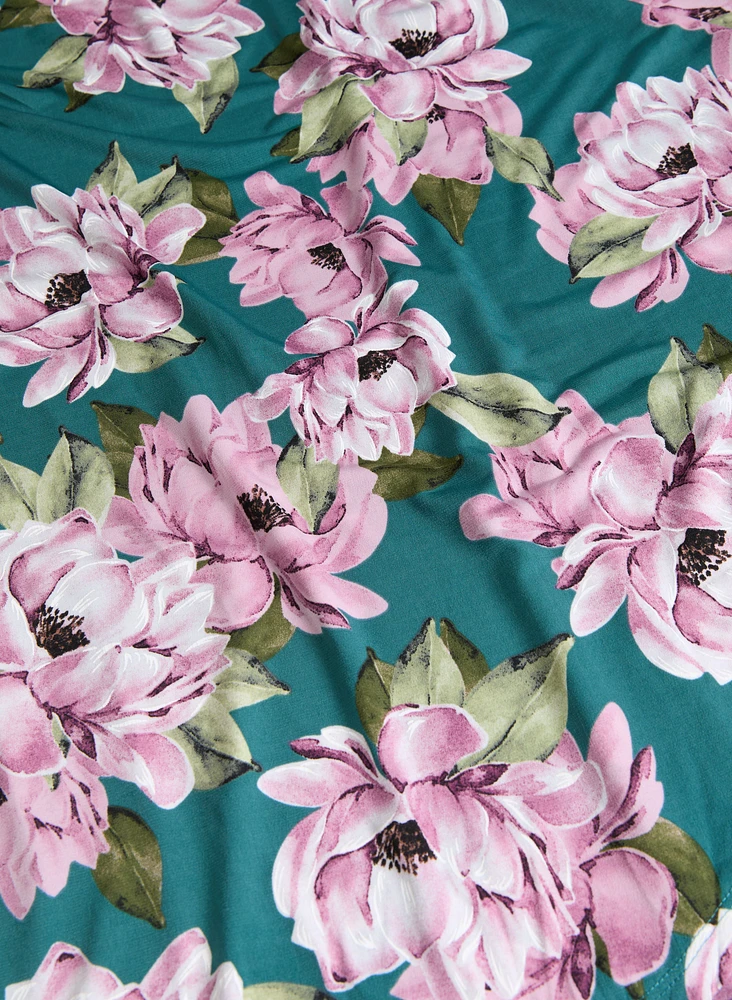 Floral Jersey Dress