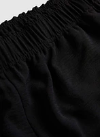 Pull-On Wide Leg Pants