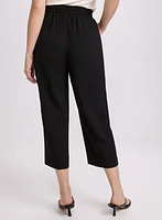 Straight-Leg Drawstring Capris