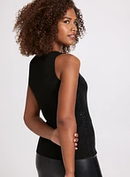 Sleeveless Sequin Top