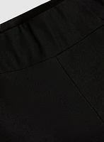 Pull-On Lateral Slit Capris
