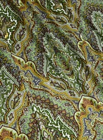 Paisley Slit-Front Dress