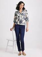Paisley Print Top