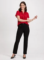 Mia Straight-Leg Pants