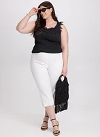Camisole à détail en crochet