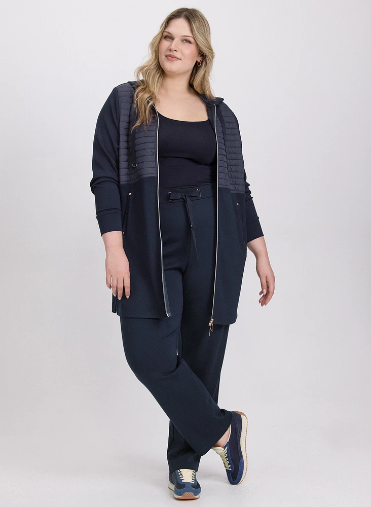Veste à détail matelassé