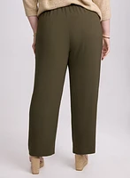 Olivia Crinkled Wide-Leg Pants