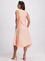 Robe midi en lin