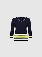 Colour Block Sweater