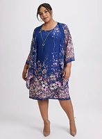 Floral Jacket & Dress Set