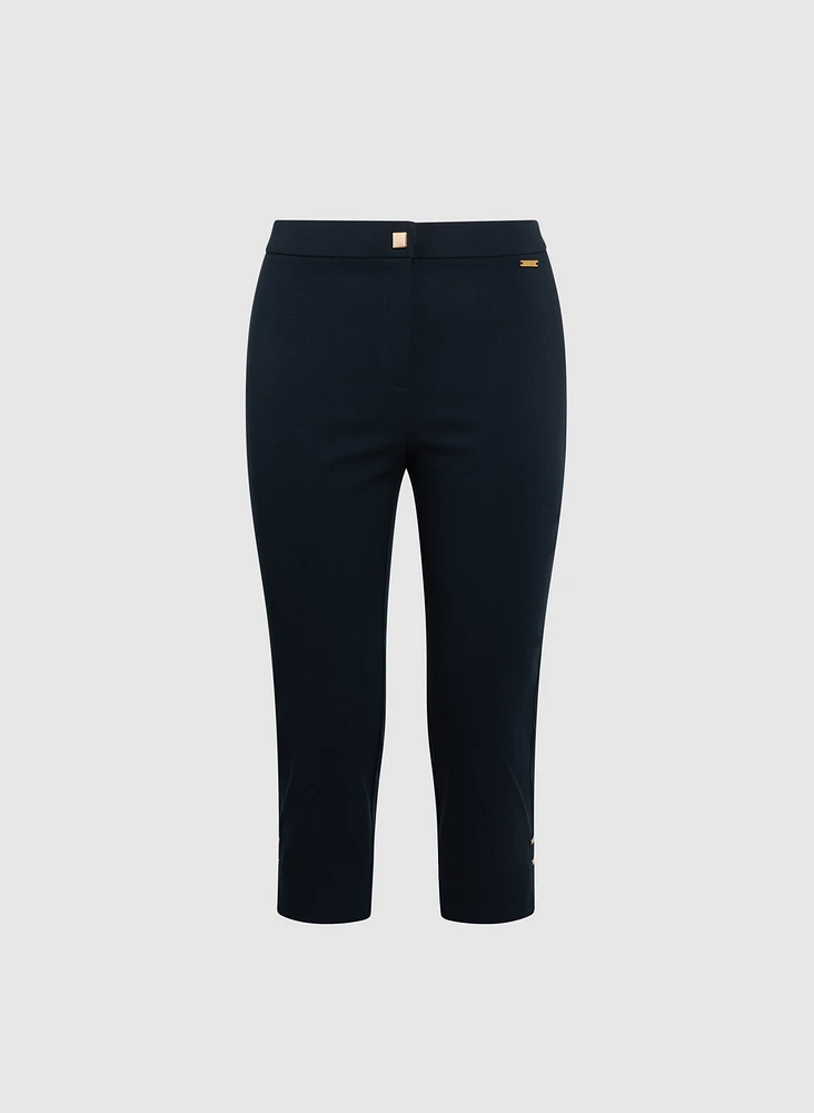 High-Rise Bengaline Capris