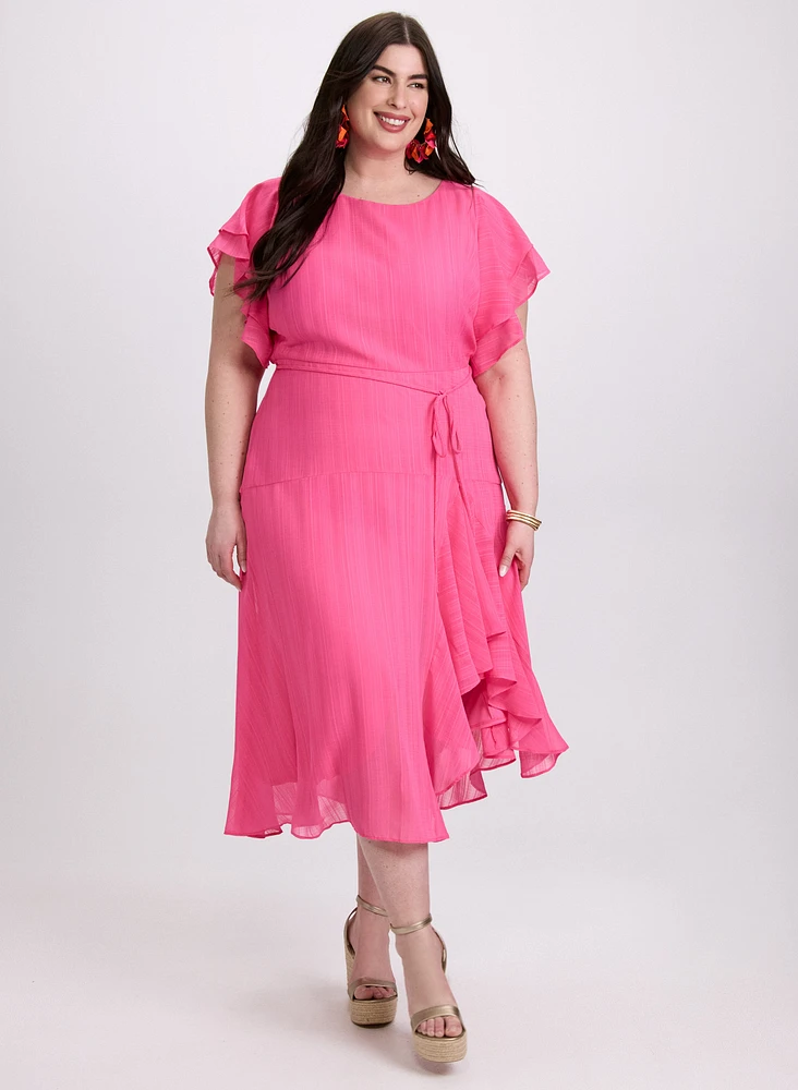 Chiffon Midi Dress