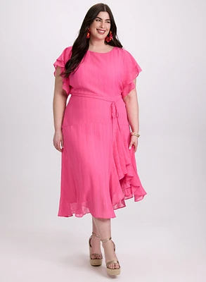 Chiffon Midi Dress