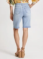 Denim Bermuda Shorts