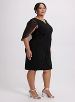 Chiffon Sleeve Dress