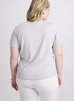 T-shirt à pierres