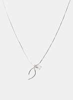 Bow Pendant Necklace