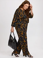 Joseph Ribkoff - Abstract Striped Pants