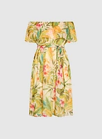 Melanie Lyne - Tropical Print Dress