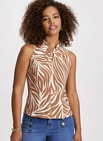 Haut licou à motif animal