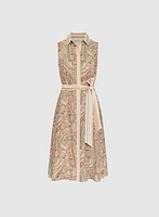 Paisley Shirt Dress