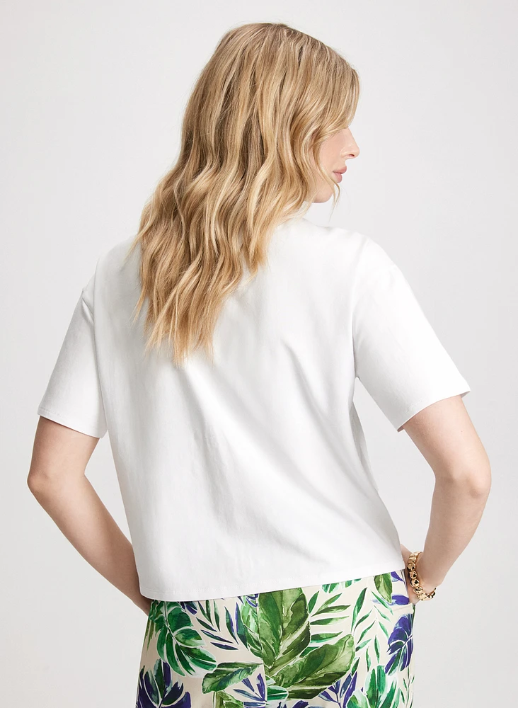 Cargo Pocket Crew-Neck Tee