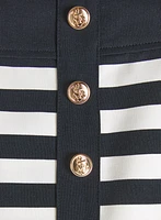 Striped A-Line Dress