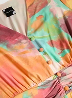 Robe à taches de couleur
