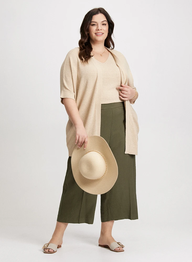 Knit V-Neck Tank Top