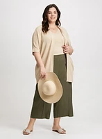 Knit V-Neck Tank Top