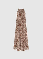 Halter Neck Maxi Dress
