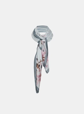 Cherry Blossom Print Scarf