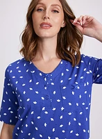Robe de nuit florale