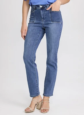 Straight-Leg Jeans
