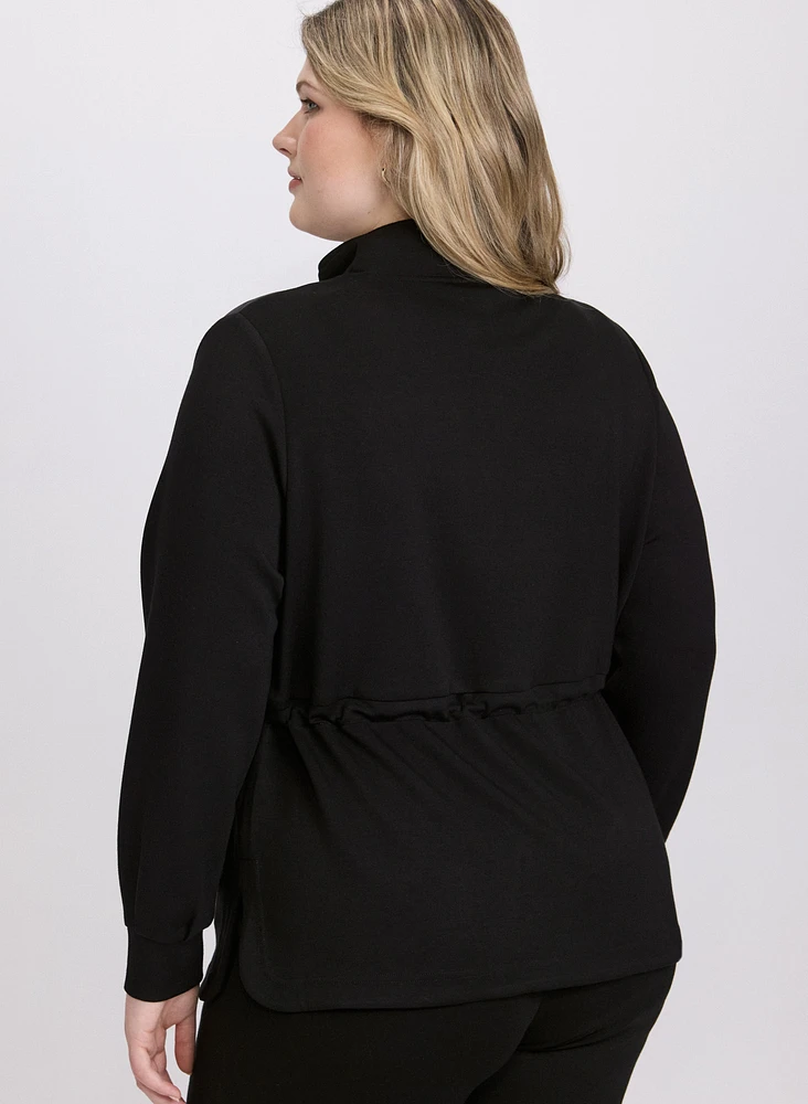 Veste matelassée à fermeture éclair