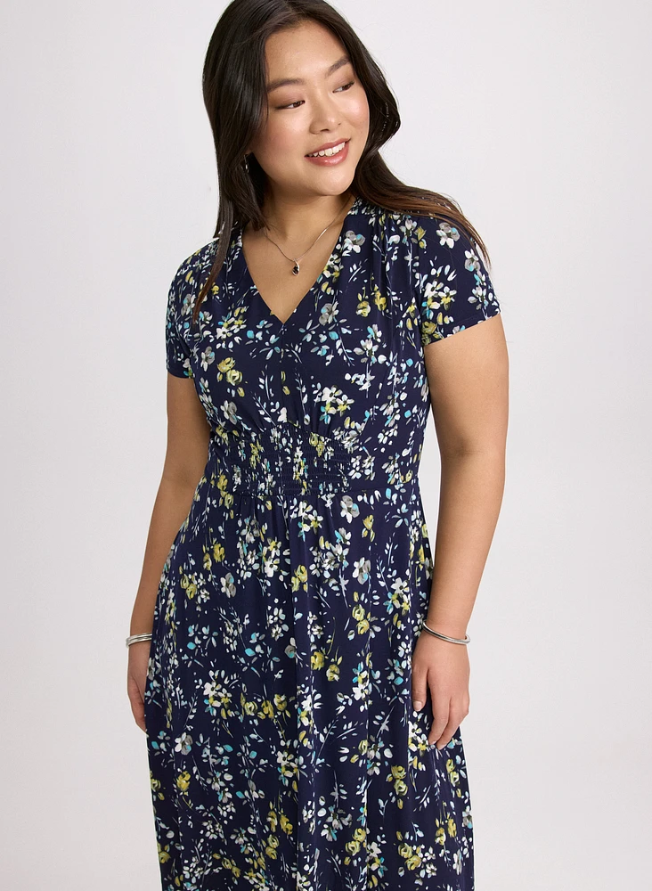 Floral Jersey Dress