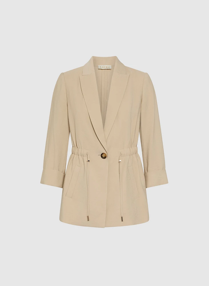 Single-Button Jacket