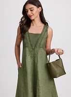 Linen Midi Dress